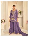 Mirror 10311 By Sayuri Chinon Silk Mirror Work Readymade Suits Suppliers In India